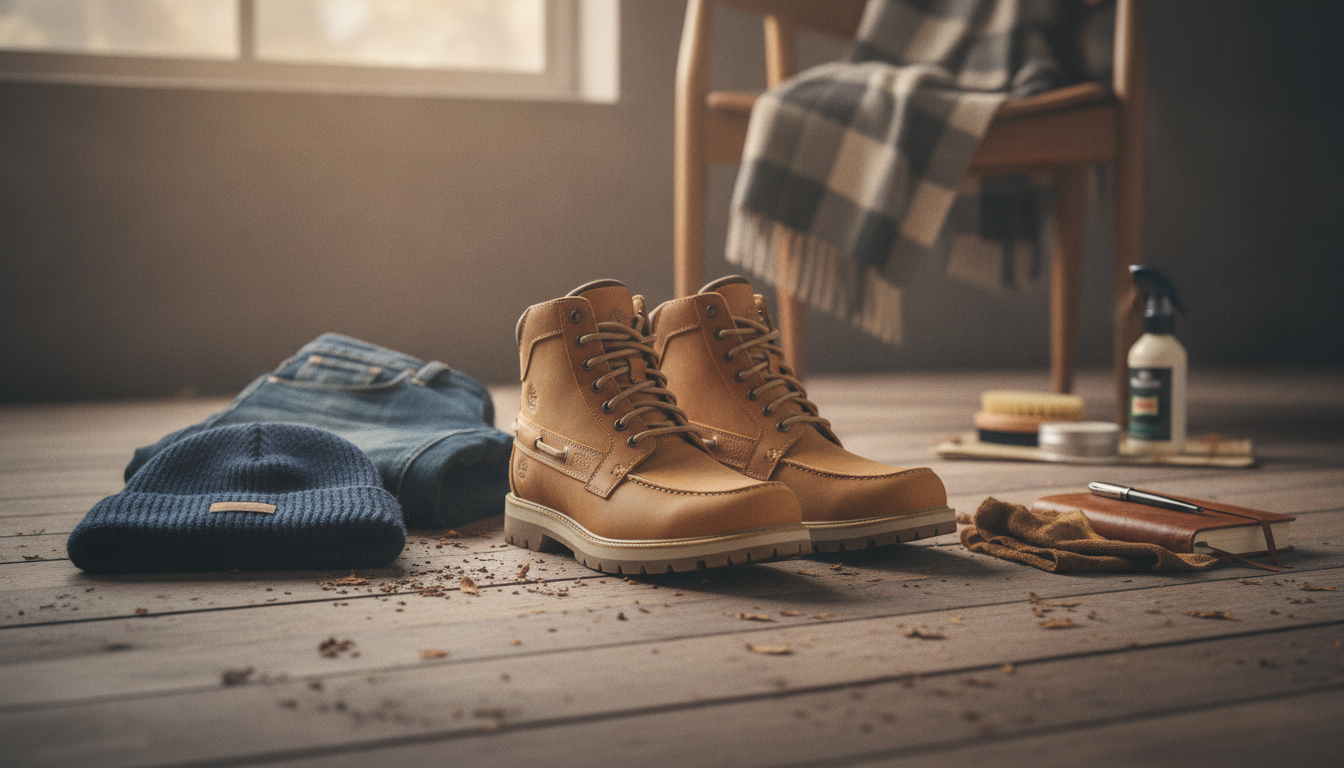 Timberland Men’s Leather Lace-Up Boots: Fit, Care & Style