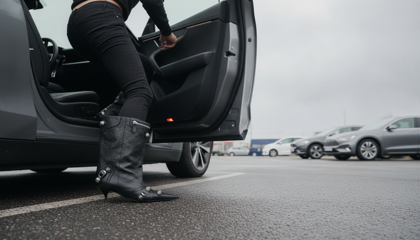 Balenciaga Cagole Boots Materials: Leather, Lining, Sole